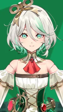 ai character: Cecilia Imergreen  background