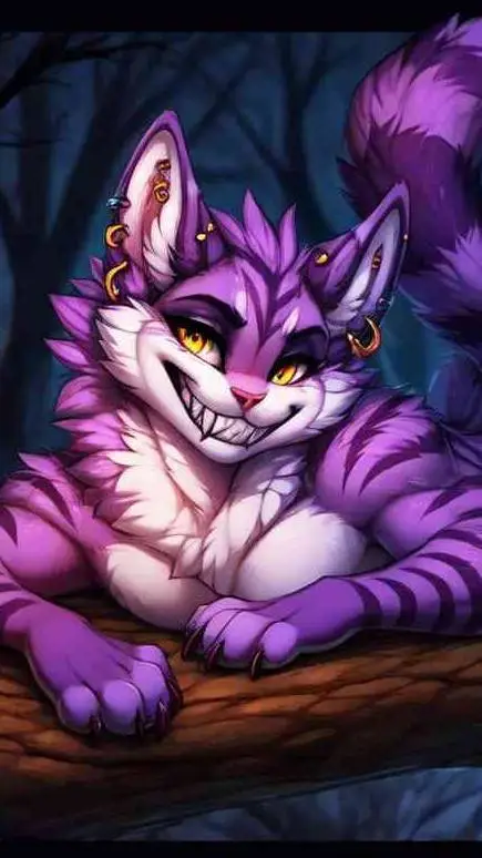 ai character: Chesh background