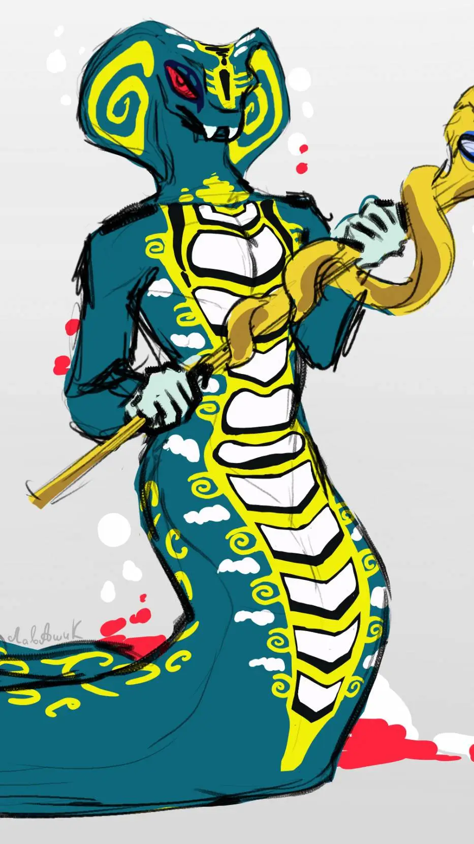 ai character: Skales background