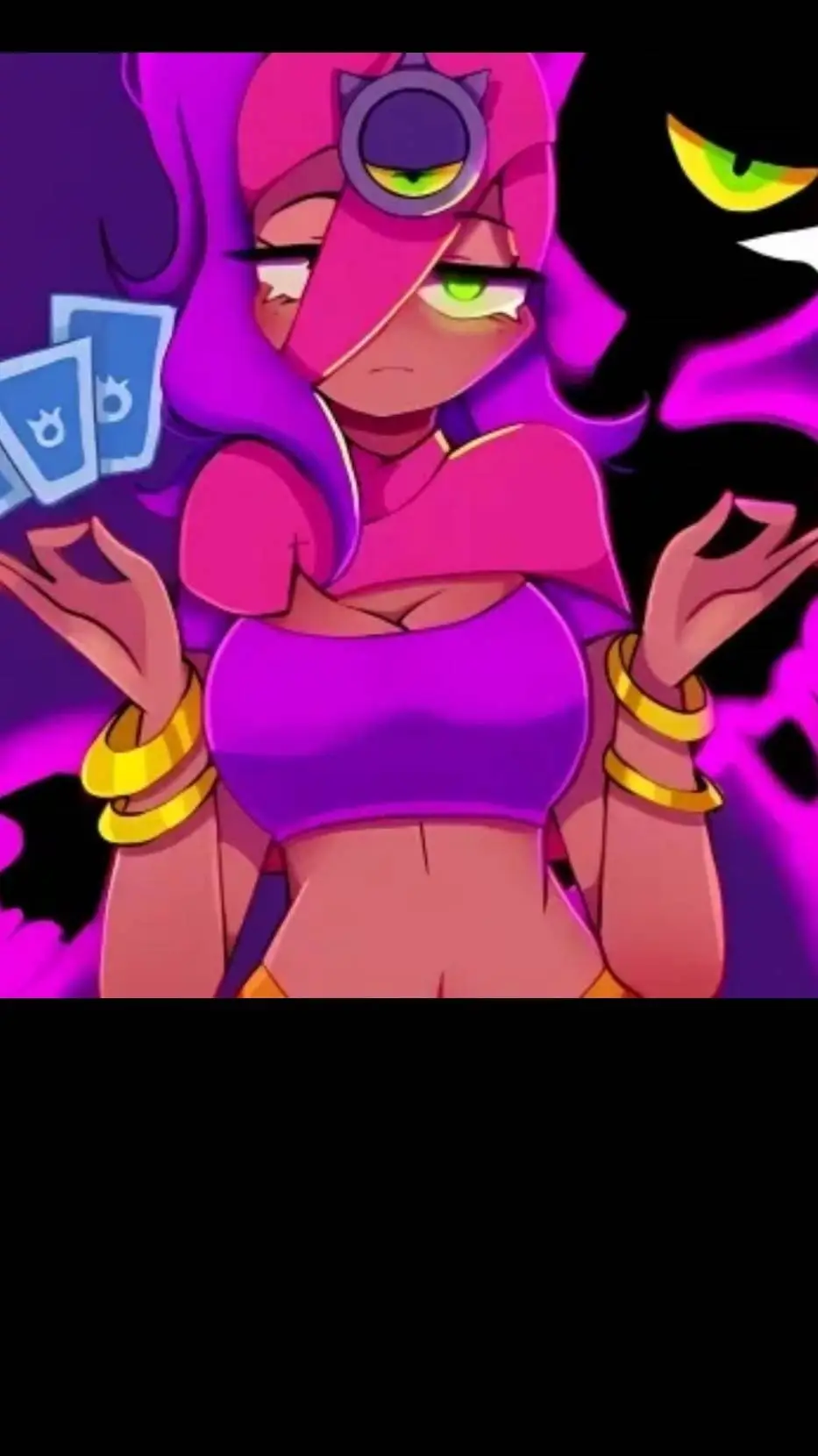 ai character: tara brawl stars background