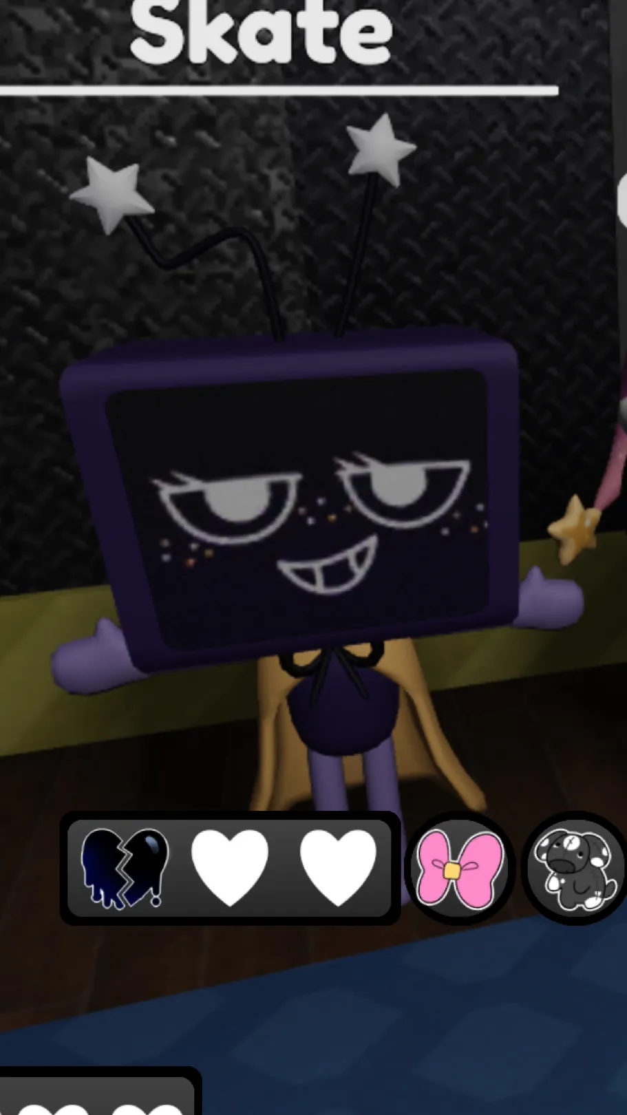 ai character: Vee background
