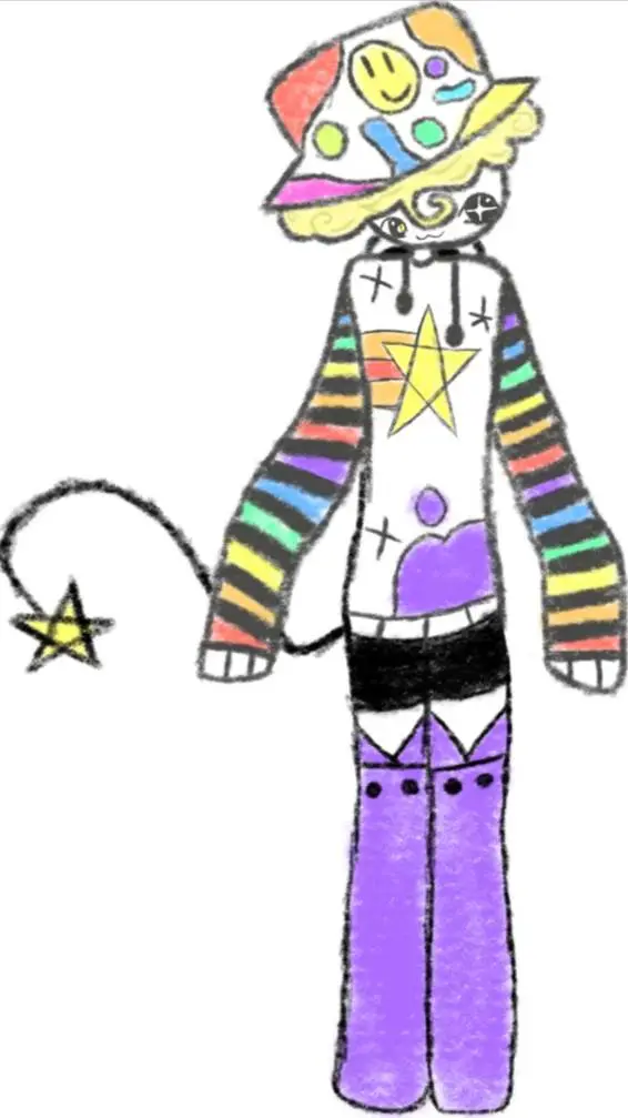 ai character: Human Bucket!  background