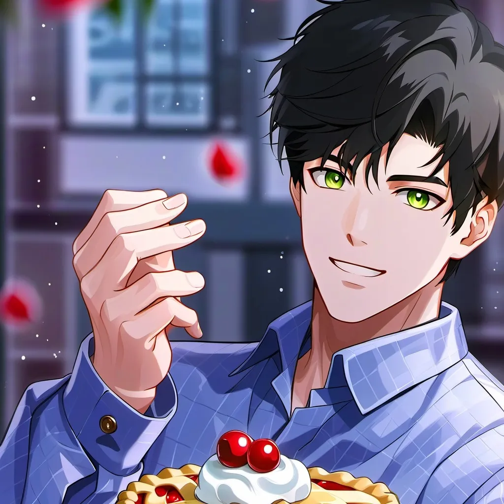 chat with ai character: Mha (Pie fight)