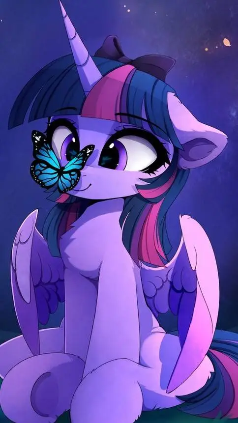 ai character: twilight sparkle  background