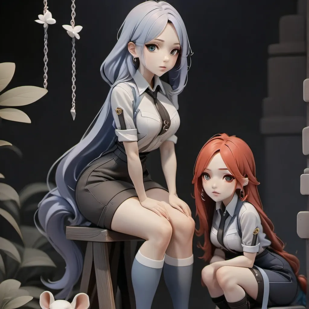 chat with ai character: kate & Katie