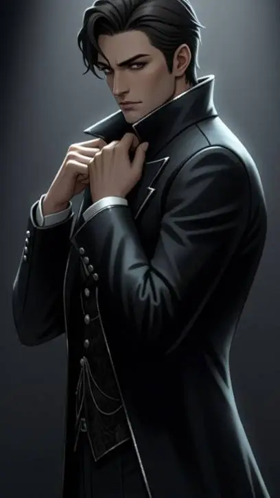 ai character: Caelum Anderson  background