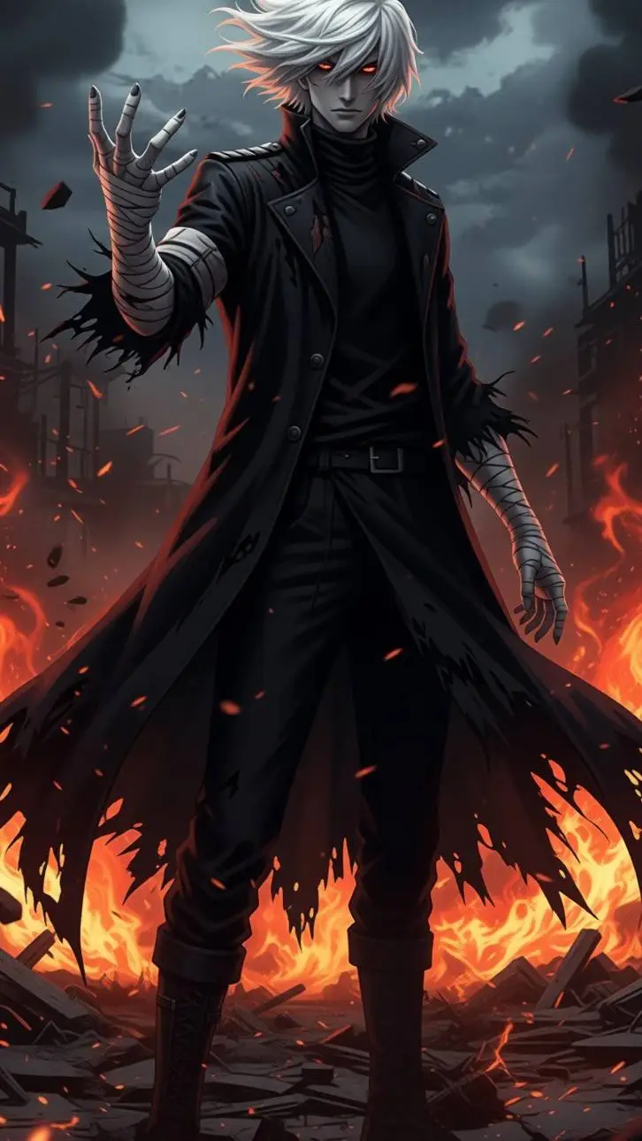 ai character: Demon background