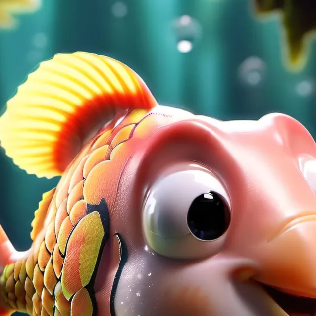 chat with ai character: fish