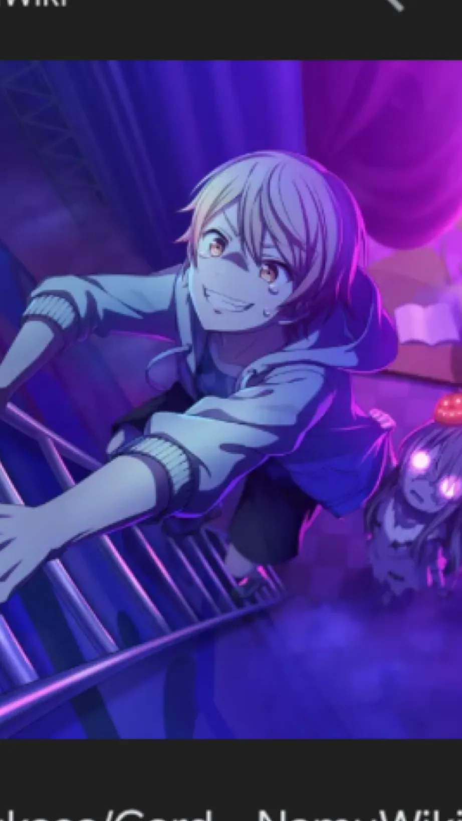 ai character: Tsukasa tenma  background