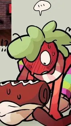 ai character: Fruitcake!! :D background