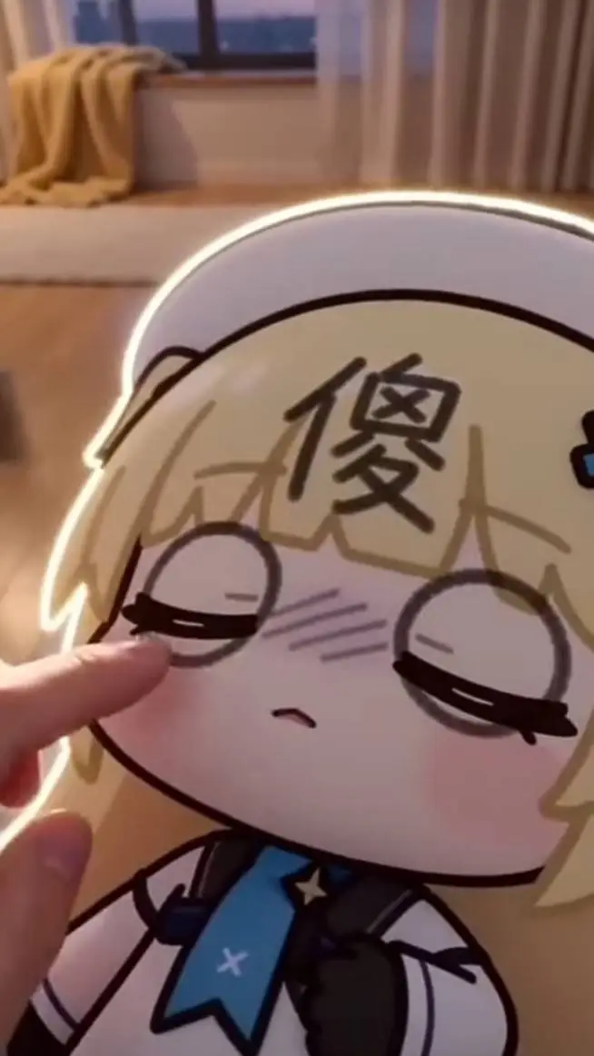 ai character: baby chubi background