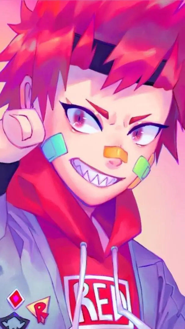 ai character: Kirishima  background