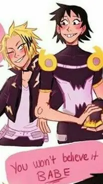 ai character: sero x denki~ background
