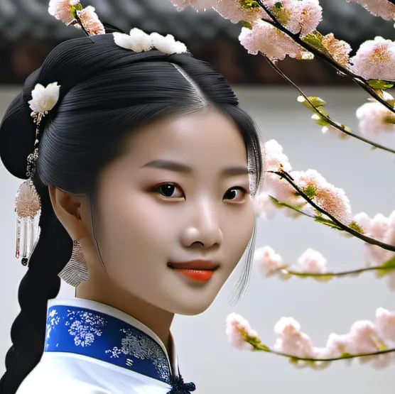 chat with ai character: Chinese girl
