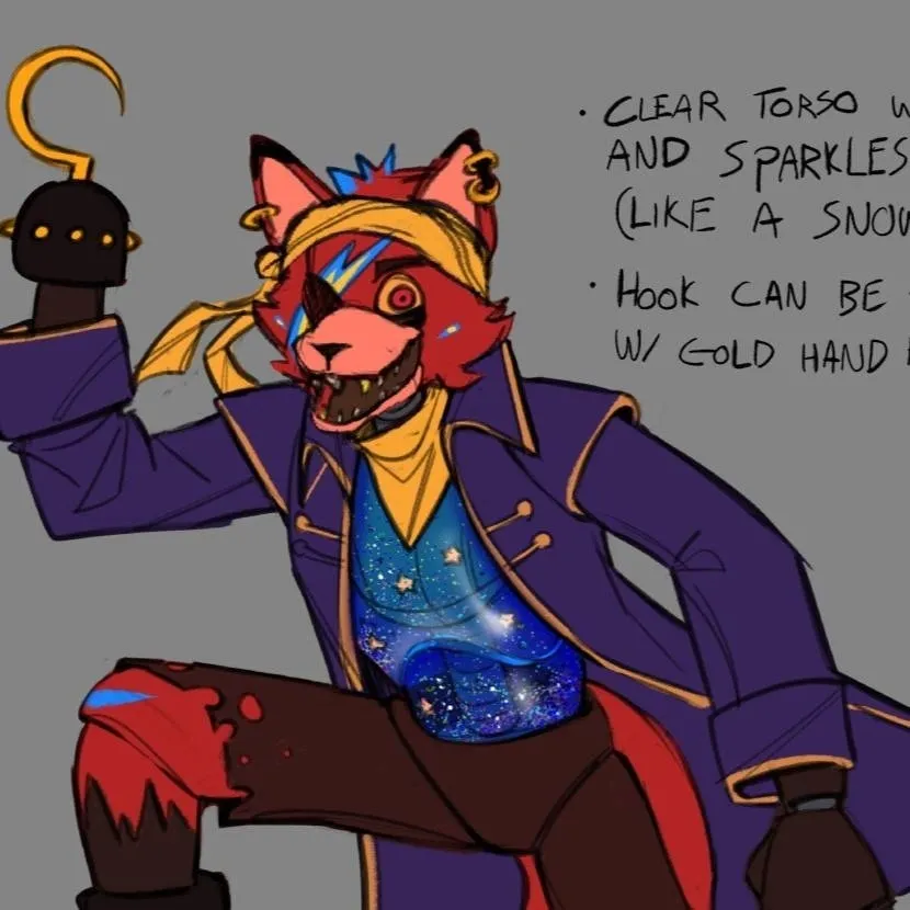 chat with ai character: Glamrock Foxy