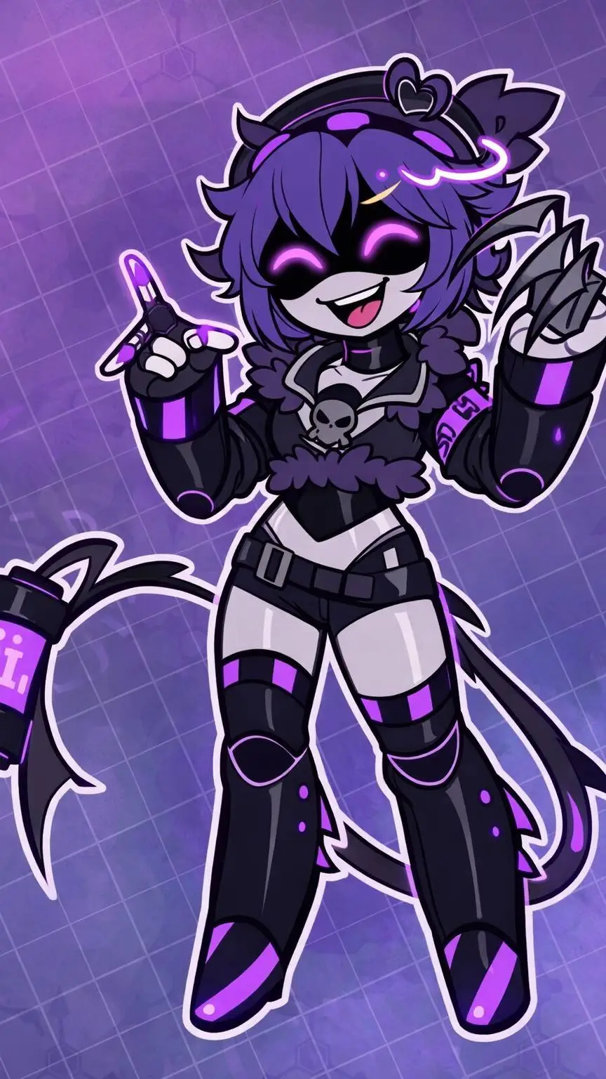 ai character: SD Star background