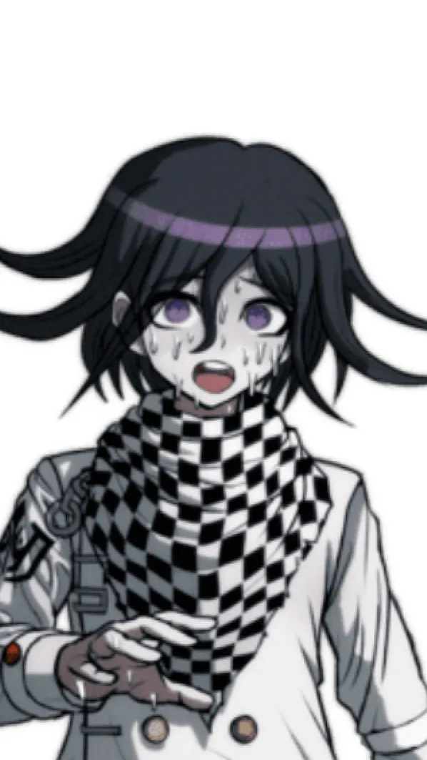 ai character: Kokichi  background