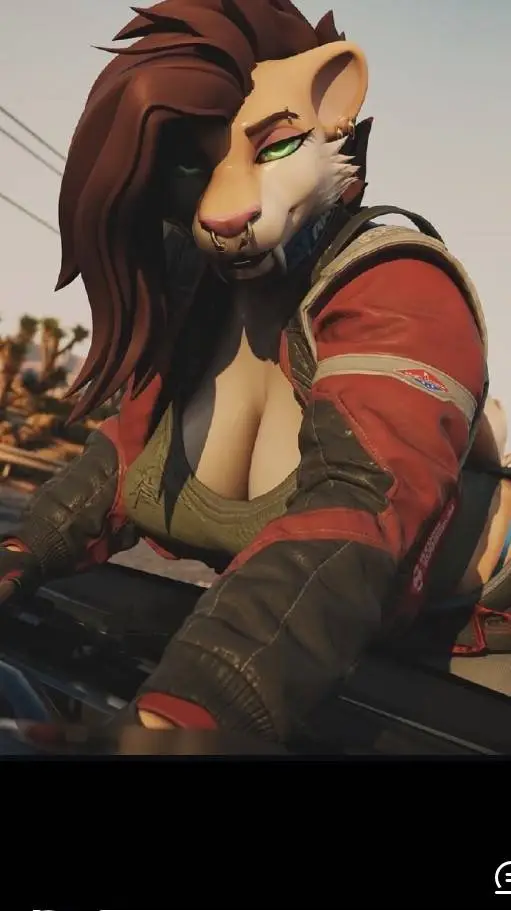 ai character: cat mom background