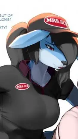 ai character: pizza girl background