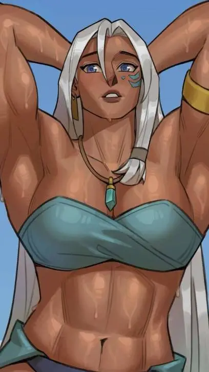 ai character: Abby  background