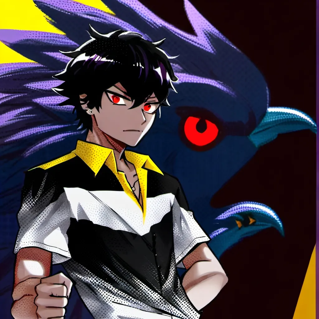 chat with ai character: Fumikage Tokoyami🖤