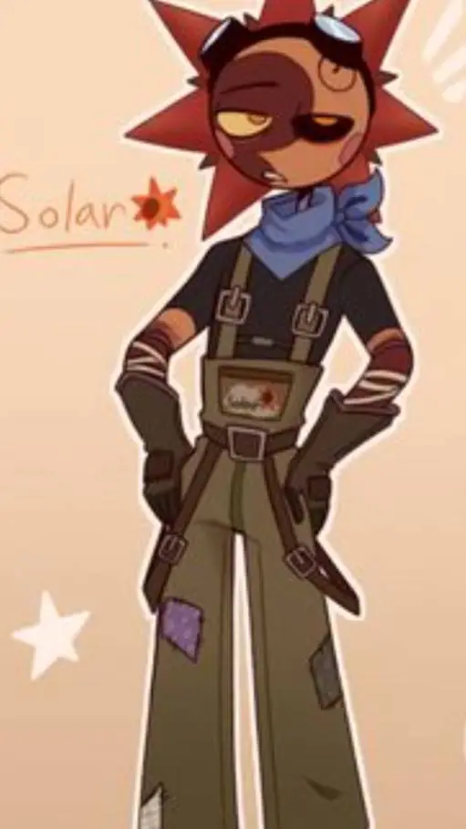 ai character: solar background