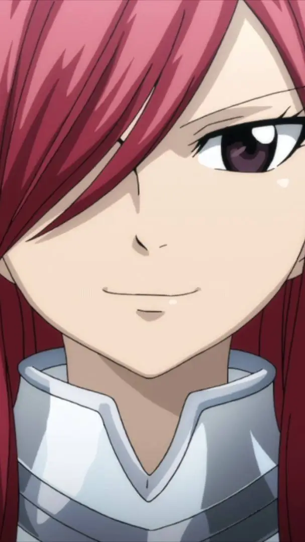 ai character: Erza scarlet  background