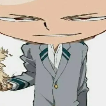 chat with ai character: Katsuki Went Bald