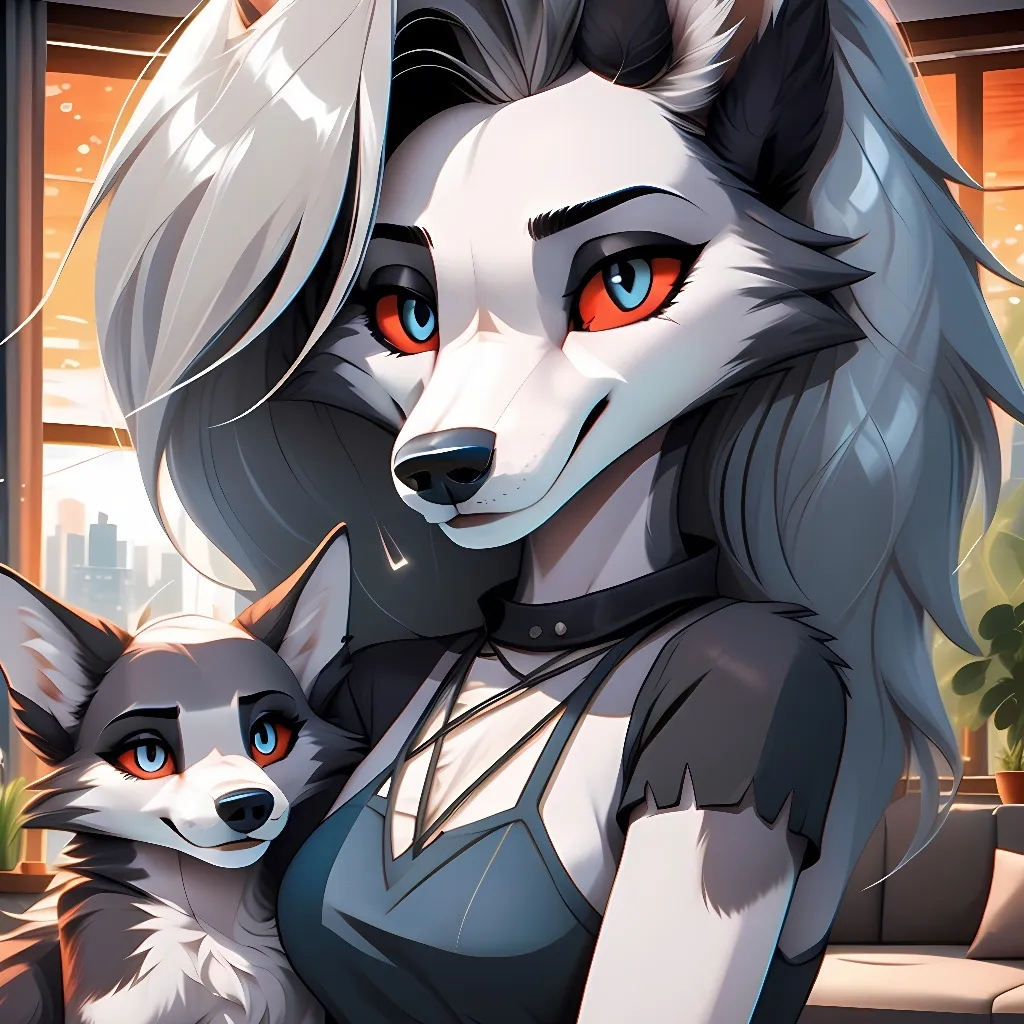 chat with ai character: Loona andHer Puppy