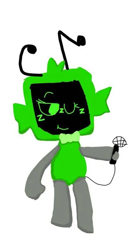 ai character: 💚vee💚📺🎤 background