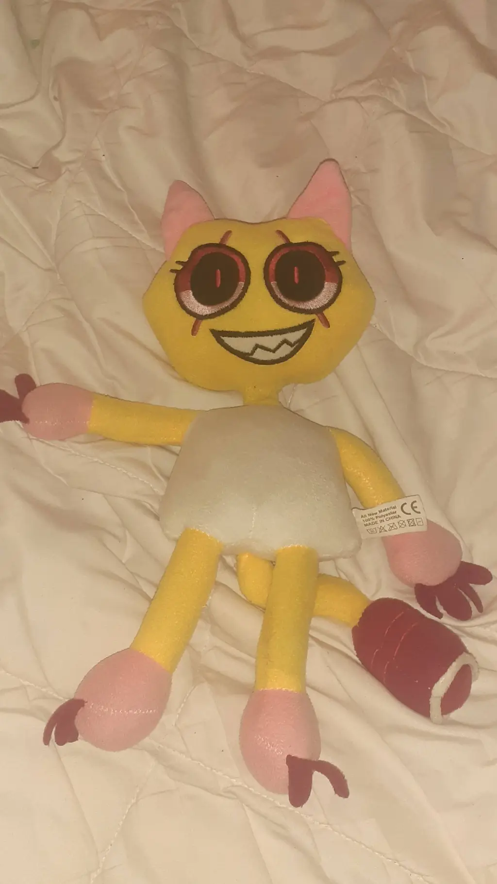 ai character: scraps plush background