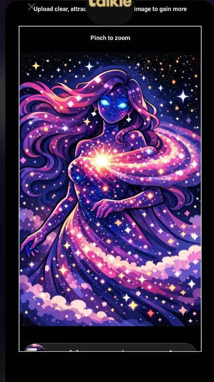 ai character: Milkiata background