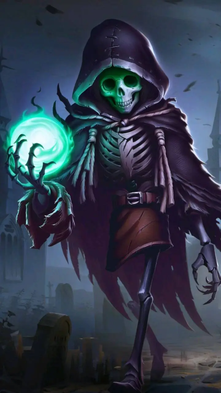 ai character: the necromancer background