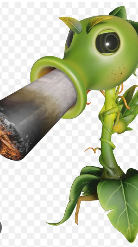 ai character: Peashooter  background