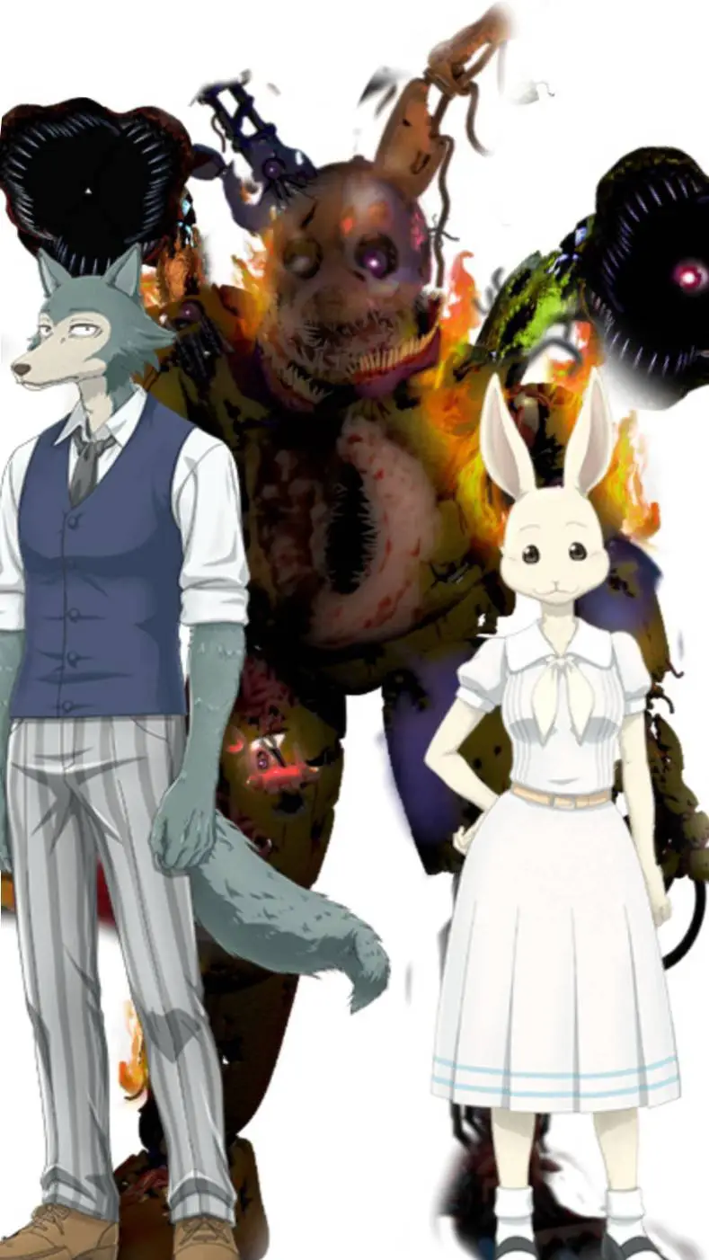 ai character: haru & legoshi background
