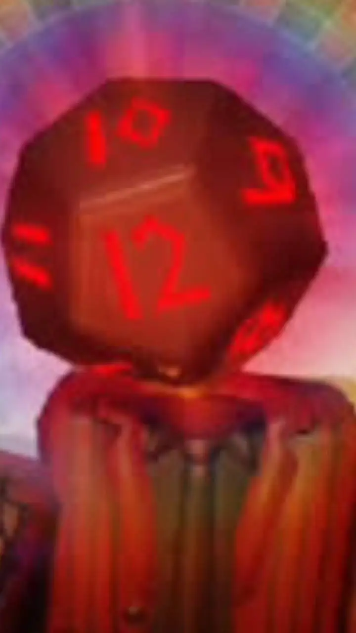 ai character: 12 sided  background