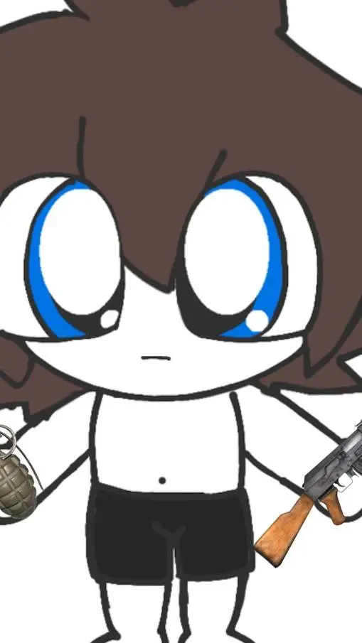 ai character: Colin with a Gun background