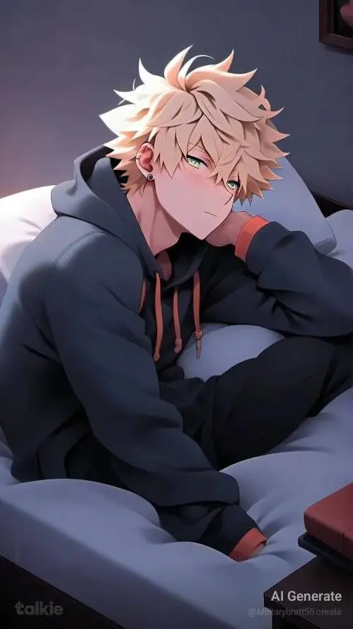 ai character: ♥️Bakugo♥️ background