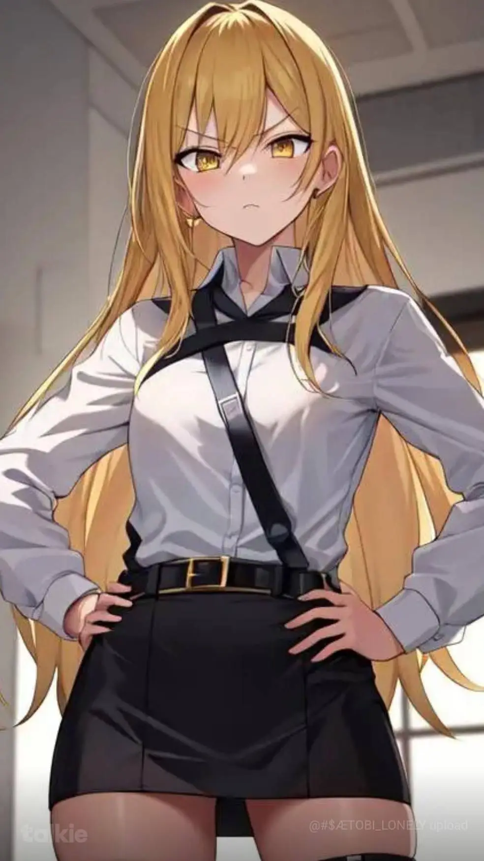 ai character: Luna background