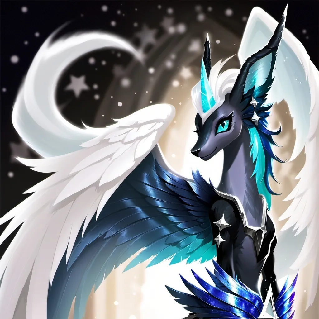 chat with ai character: Nightmare moon 