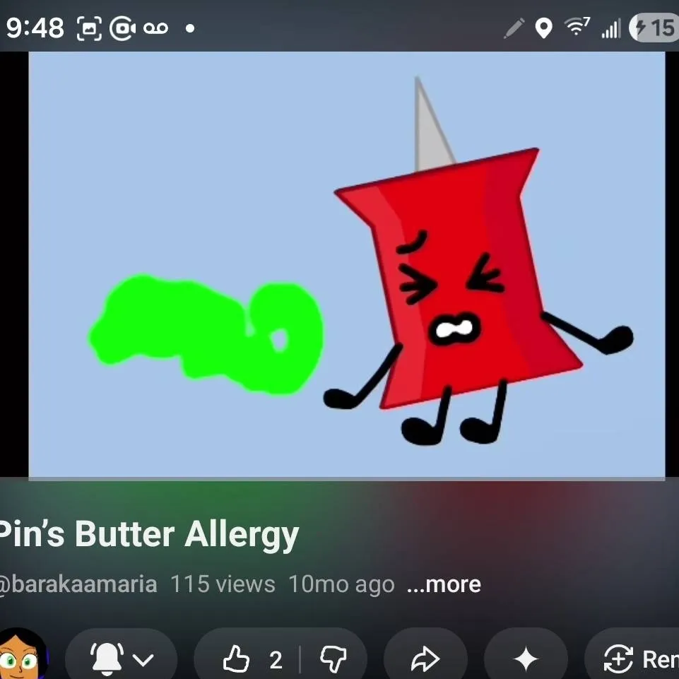 chat with ai character:  sick bfdia