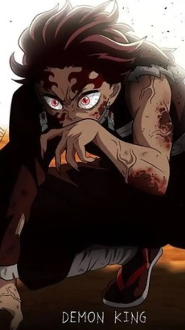 ai character: demon king tanjiro background