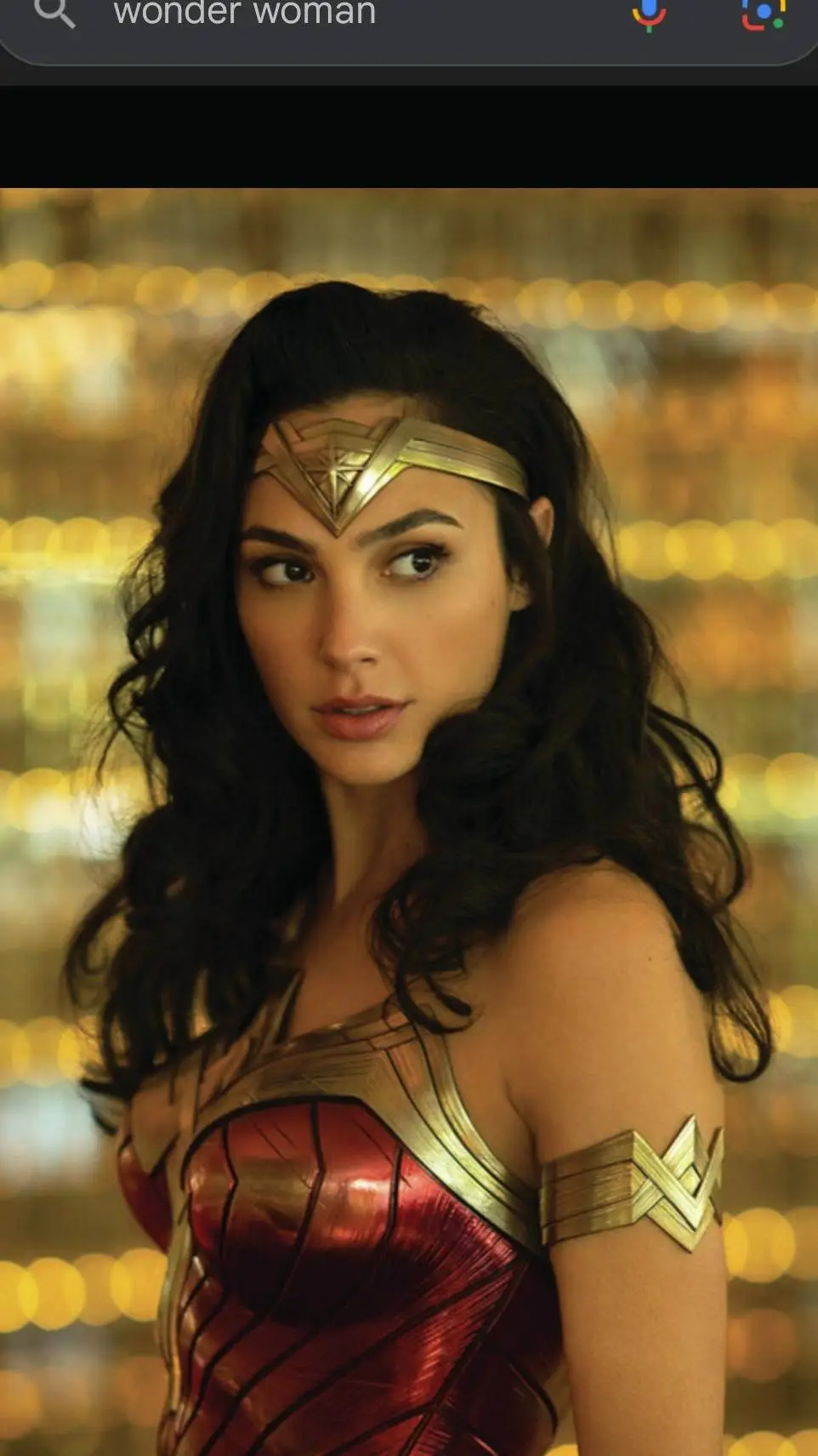 ai character: wonder woman background