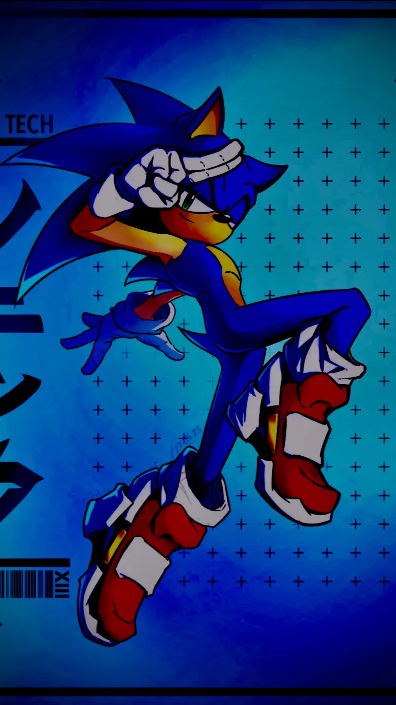 ai character: Sonic T. Hedgehog  background