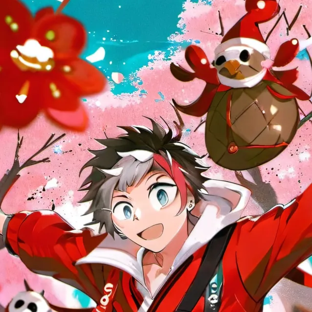 chat with ai character: mha(Christmas)