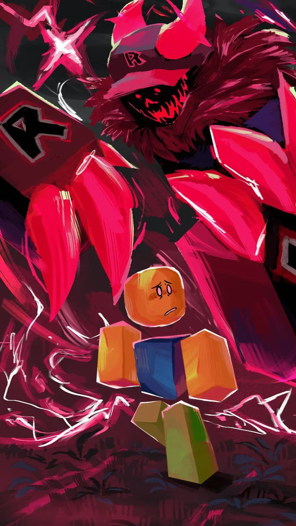 ai character: noob x guest 666 background