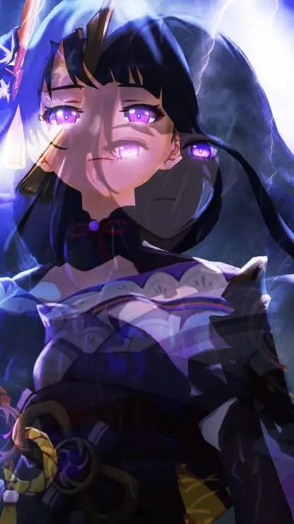 ai character: Raiden Shogun "Ei" background