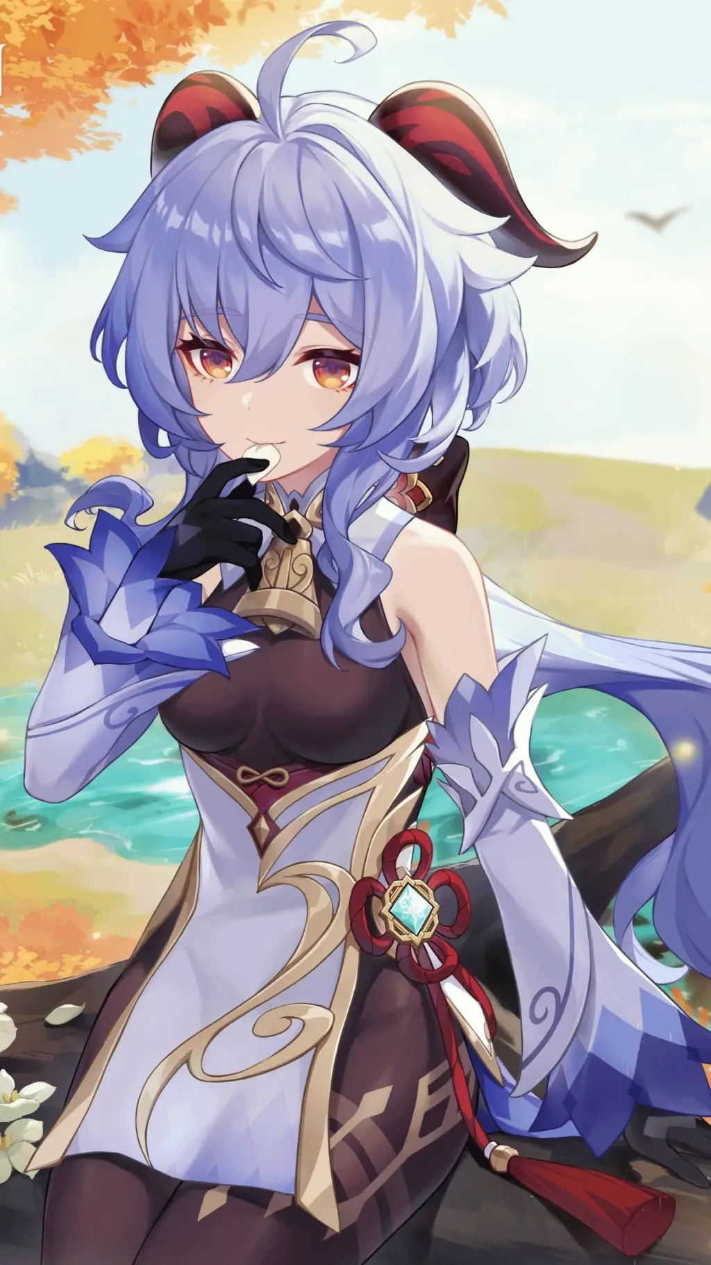 ai character: Ganyu background