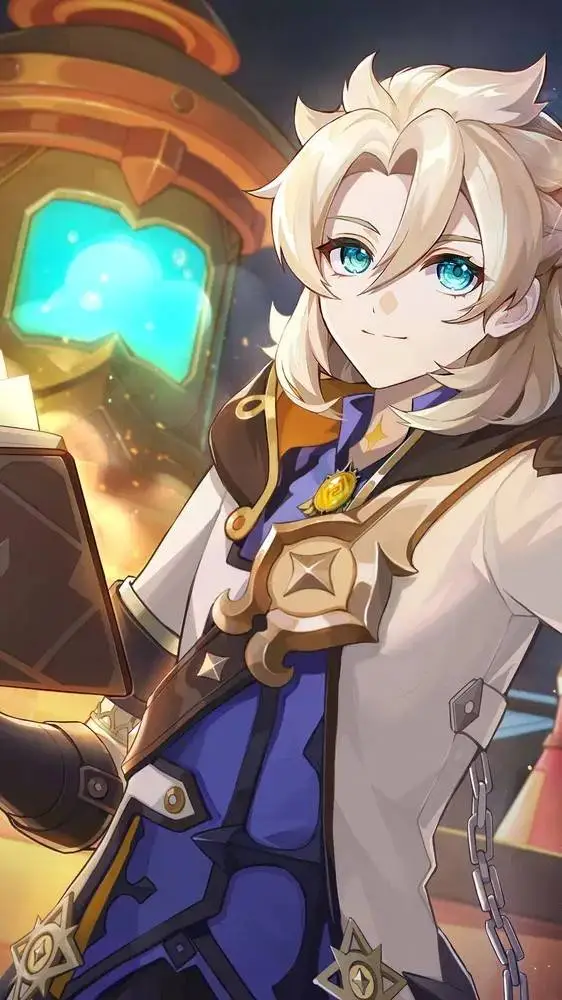 ai character: Albedo background
