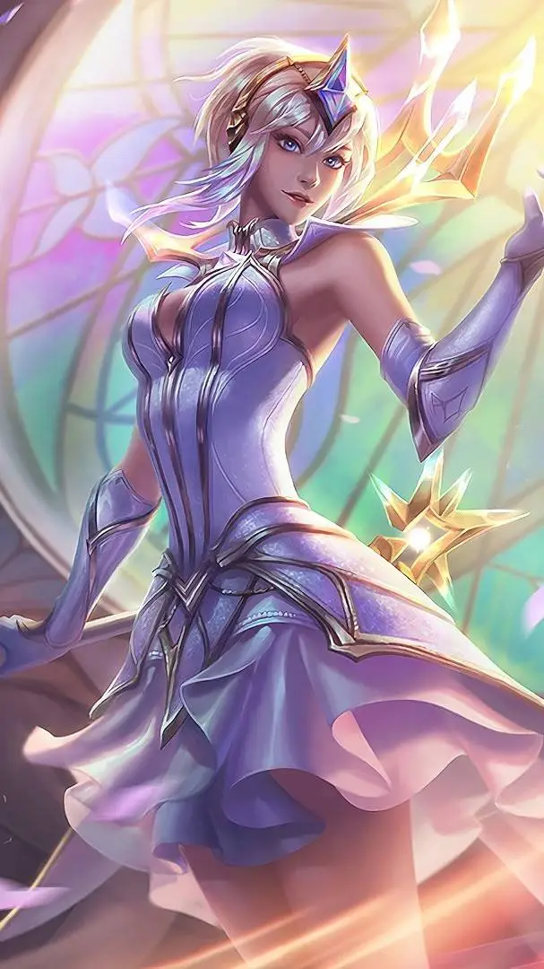 ai character: Lux background
